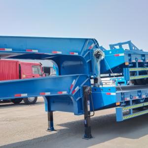 A Batch Of Low-Flatbed Trucks Shipped To Senega