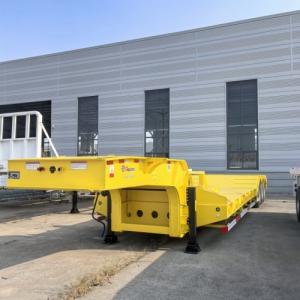 3 Axles 40tons Low Bed Semi Trailer