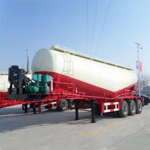 3 Axles 50cbm Cement Tank Semi Trailer