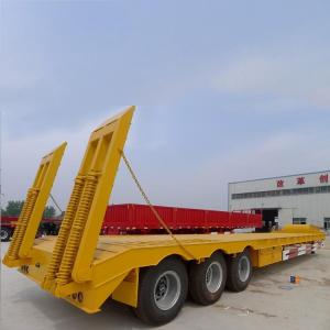 3 Axles 60 ton Excavator Lowbed Trailers