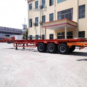 3 axles 40ft Container Trailer Chassis