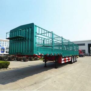 3 axles Heavy Duty gooseneck Fence Trailer