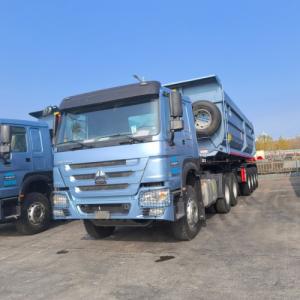 4 Axles 40cubic 50CBM 80t Dump Truck Trailer