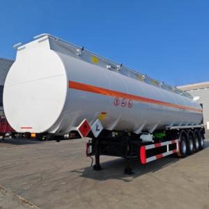 4 Axles 45000liters Oil Tank Trailer