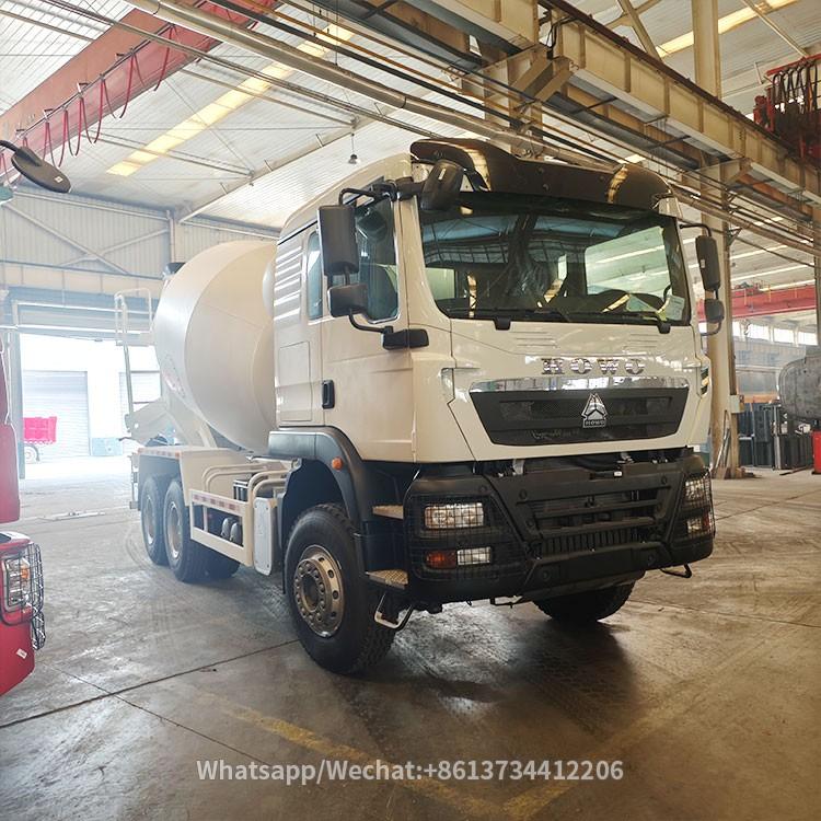 Sinotruk Heavy Duty Howo TX 6x4 10wheels 371hp Concrete Mixer Truck