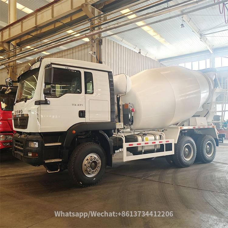Sinotruk Heavy Duty Howo TX 6x4 10wheels 371hp Concrete Mixer Truck