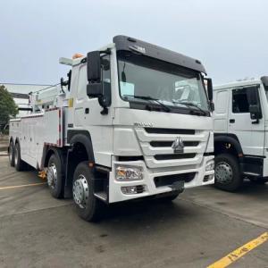 Sinotruk Howo 371hp 12 Wheeler 30tons 50tons Tow Wrecker Truck 