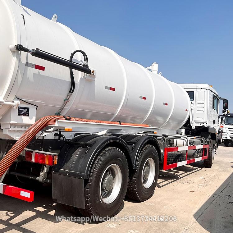 Sinotruk Howo Tx Heavy Duty 6x4 10wheeler Sewage Suction Truck