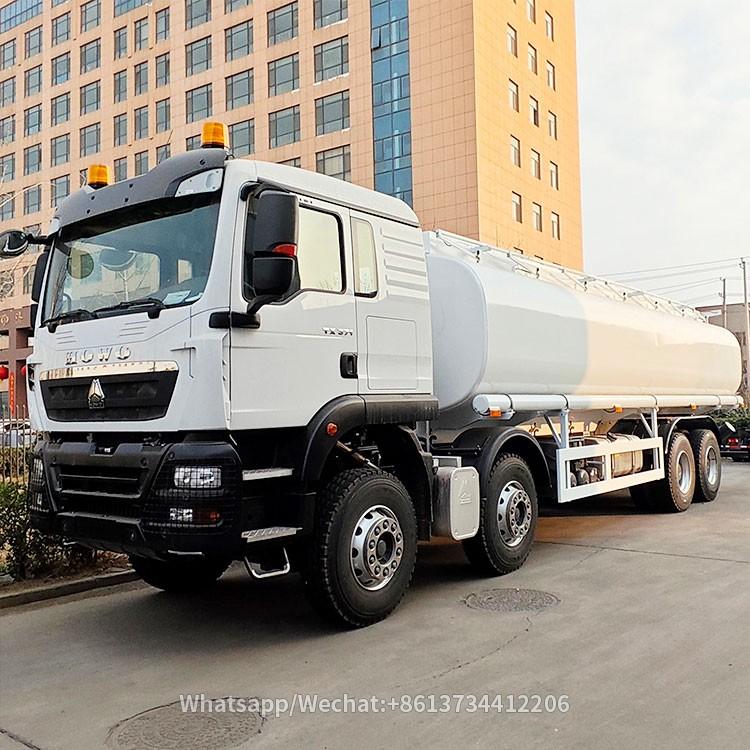 Sinotruk Howo Tx Heavy Duty 8x4 12wheeler Fuel Tanker Truck