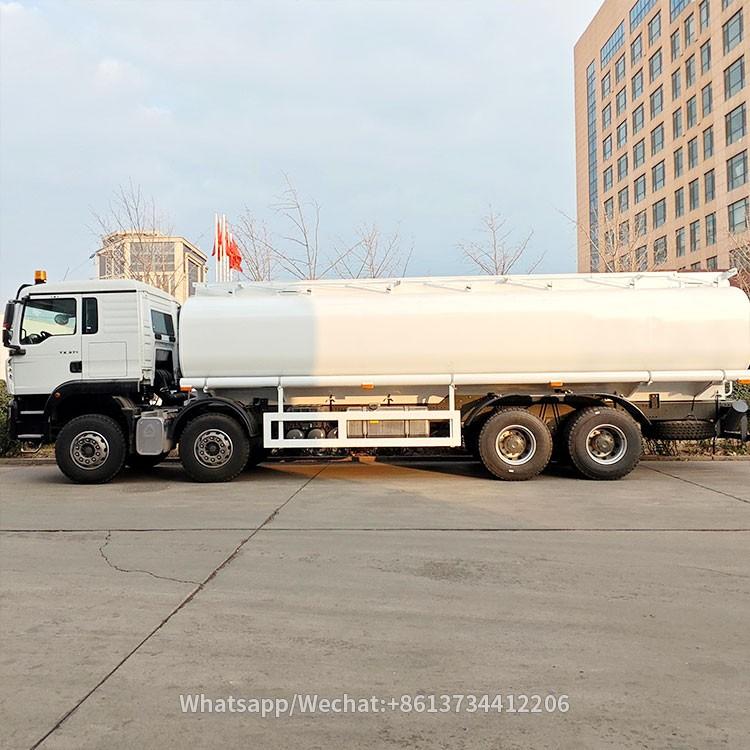 Sinotruk Howo Tx Heavy Duty 8x4 12wheeler Fuel Tanker Truck