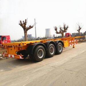 Tri Axles 40ft Chassis Trailer